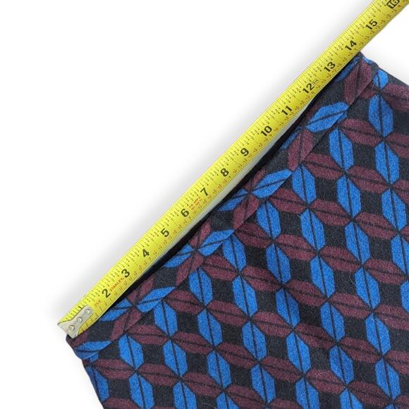 & Other Stories Wool Midi Length Scandinavian Blanket Skirt - Picture 2 of 7